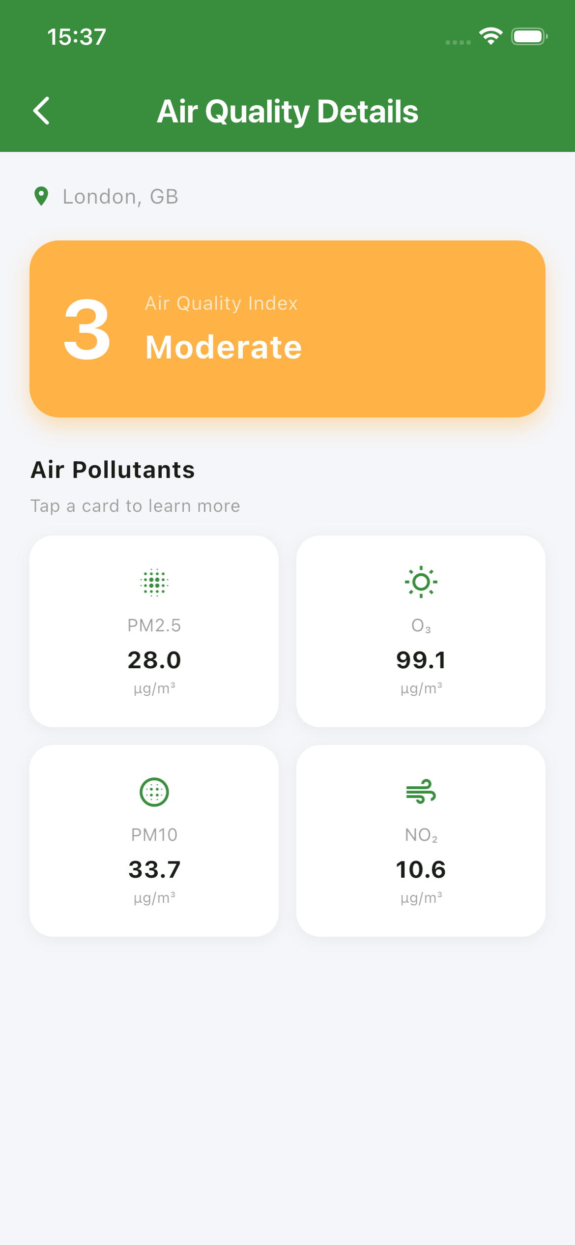 Air Quality Details